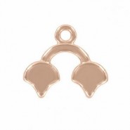 Cymbal ™ DQ metal ending Kastro II for Ginko beads - Rose gold